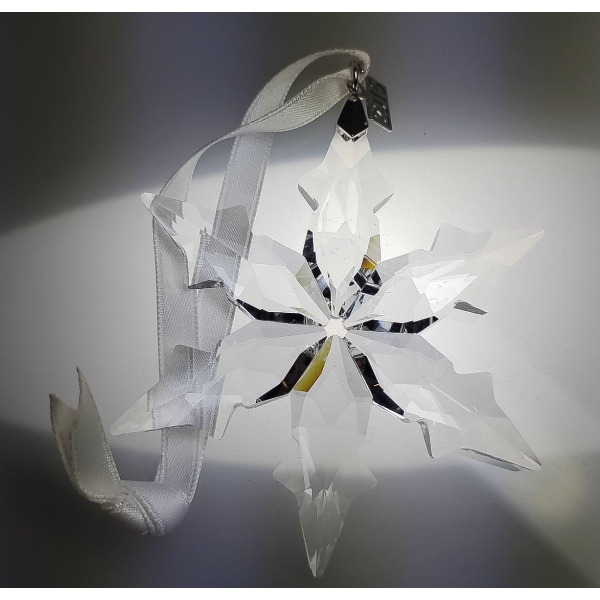 Swarovski Crystal Christmas Ornament 2015 Snowflake 3.5T