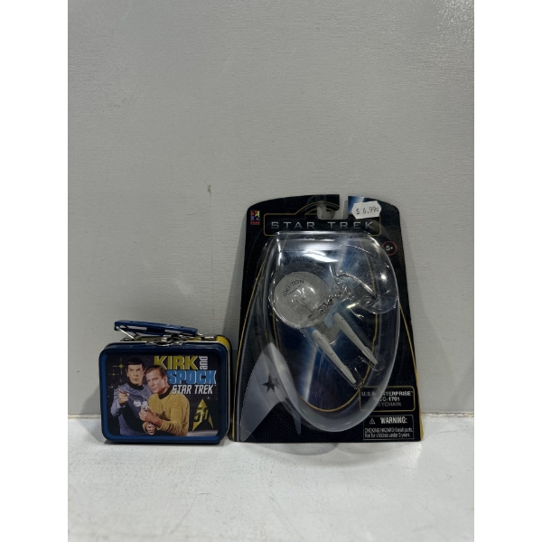 Star Trek-  Mini Lunch Kit and Enterprise Key Chain