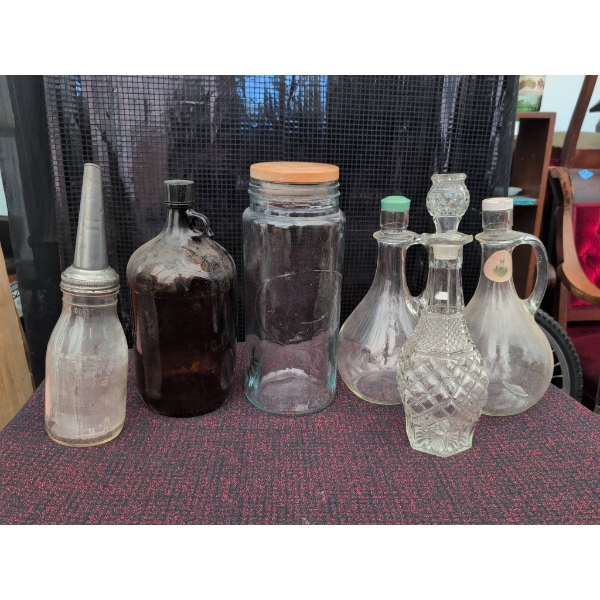 Glass Bottles and Decanters