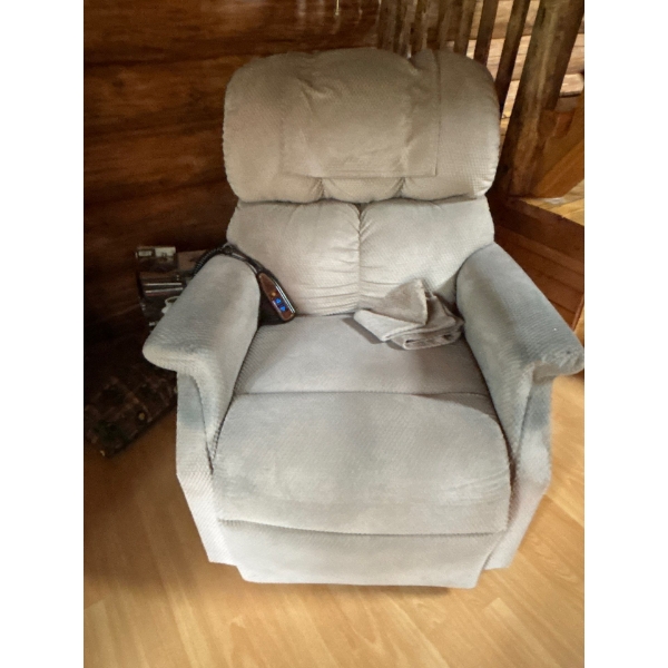 Power stand-up recliner cloth tested and working
