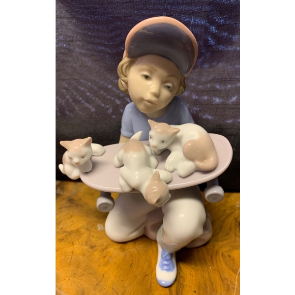 LLADRO Porcelain - 'Little Riders' 5.5T