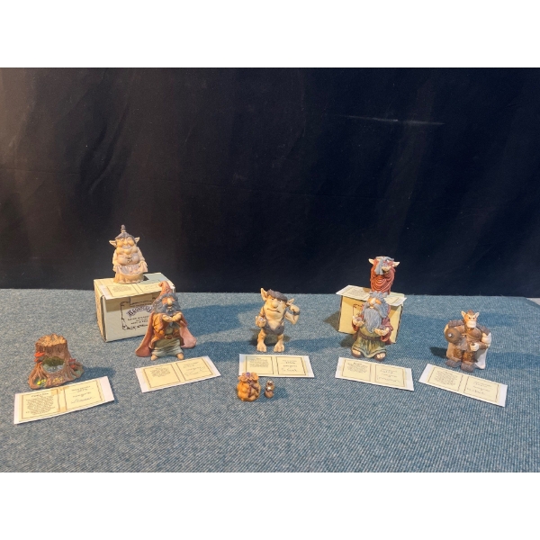 The World Of Krystonia Little Men Figurines
