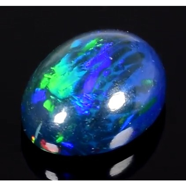 7.75 ct Certified Black Opal gemstone ($7,750 Appraisal)