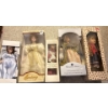Collection of Porcelain Dolls, 5 Dolls Total; Century, Christmas Secret, Cinderella, Heritage(~17T) 