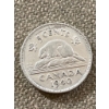 Image 3 : Canadian 5-Cent Coins Featuring George VI and Beaver Design