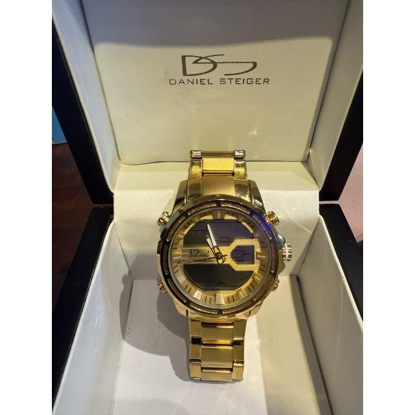 Daniel Steiger Gold Plated Digital Watch Tested With New Battery