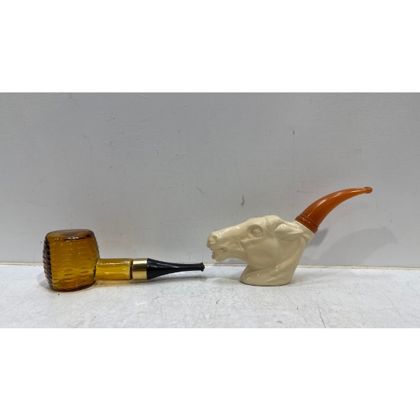 Avon Horse & Pipe Shaped Bottles