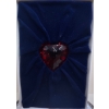 Image 2 : Swarovski Crystal Blue and Red Hearts 