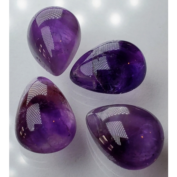 Amethyst Set (81 ct total, 20×15 mm)