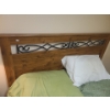 Image 2 : MDF Headboard Includes Mattress and Comforter 62 W, 78 D, 47 T