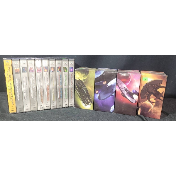Star Trek Television Series DVD Box Set Collection and 4 cup set