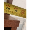Image 6 : 4 Brown Wood Laminate Bookcases