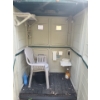 Image 2 : Resin Shed w/ Outdoor Latrine Setup 57 W, 41 D, 76 T