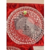 Image 3 : Three Crystal Christmas Collector Plates in Presentation Boxes