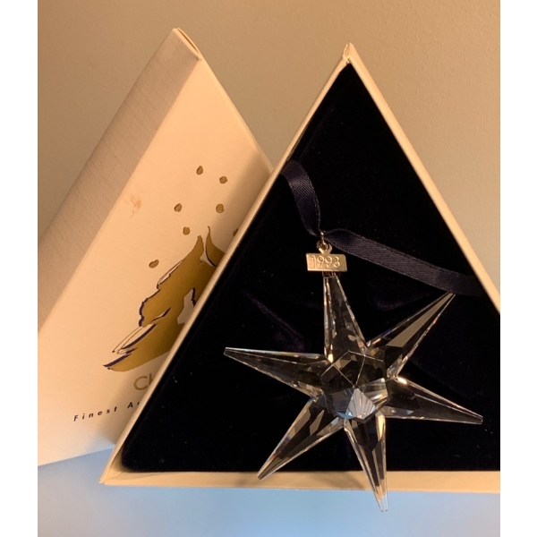 Swarovski Crystal 1993 Christmas Ornament 
