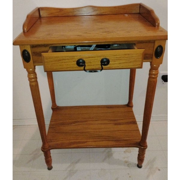Entryway Table 23x16x32 (contents not included)