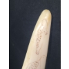 Image 6 : Indigenous Art Carved Ivory on Soapstone Base, Artist: Simanuk Kilabuk, 4 W, 4.5 D, 10.5 T 