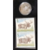 Image 2 : 2004 The Majestic Moose $5 Stamp and Coin Set 99.99% Silver 28 Grams