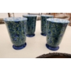 Image 12 : Stylish Home Decor! Vintage Cross Stitch Art, Wedgewood Mirror S&P Shakers, Pottery Bowl, Tea Cups