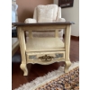Wood Side Tables 22W x 27D x 21T Pair