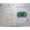 Image 3 : 7.82 ct Certified Dark Green Hiddenite gemstone ($3,910 Appraisal)