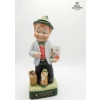 Image 3 : Vintage Ceramic Mini-Decanters From The Hoffman Mr. Lucky Series 