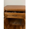 Image 3 : Wood Bed Side Table; 27In Wide, 17In Deep, 26In Tall