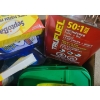 Image 4 : Contents of Garage Cupboard and Drawers- Fertilizer, Cleaning Products, Utility Gloves and More!