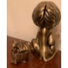 Image 2 : Brass Lion Coin Bank 9T w/ Demonic Trinket Box