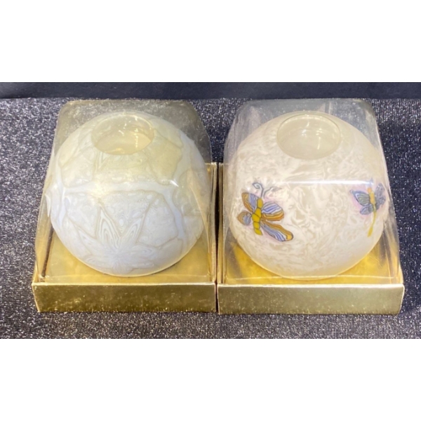 Collectable Art Glass Candle Holders 