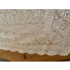 Image 2 : Mint Condition Hand Crocheted Table Cloth 