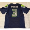 Image 2 : NFL Seahawk's Official Jersey #3-Wilson  Size M-L