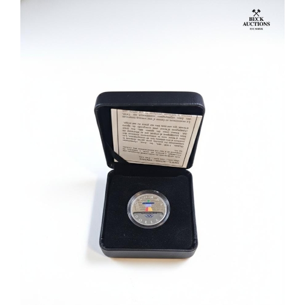  2010 Canadian Sterling Silver Lucky Loonie , 92.5% Silver,