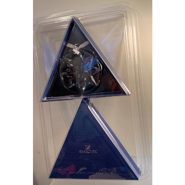 Swarovski Crystal 2013 Christmas Ornament 4T