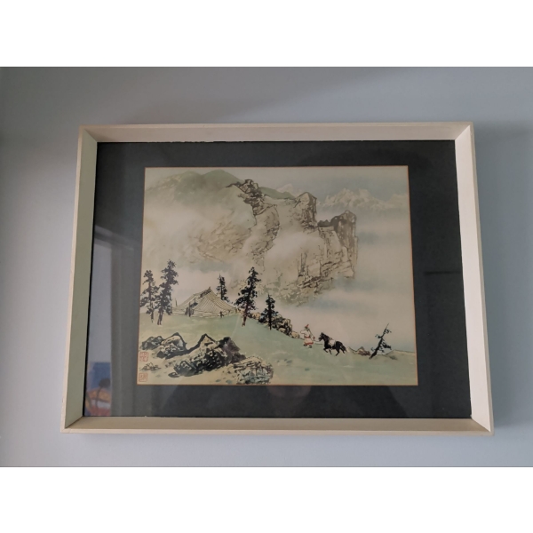 Antique Chinese Style Ink Wash Painting - Zhang Daqian