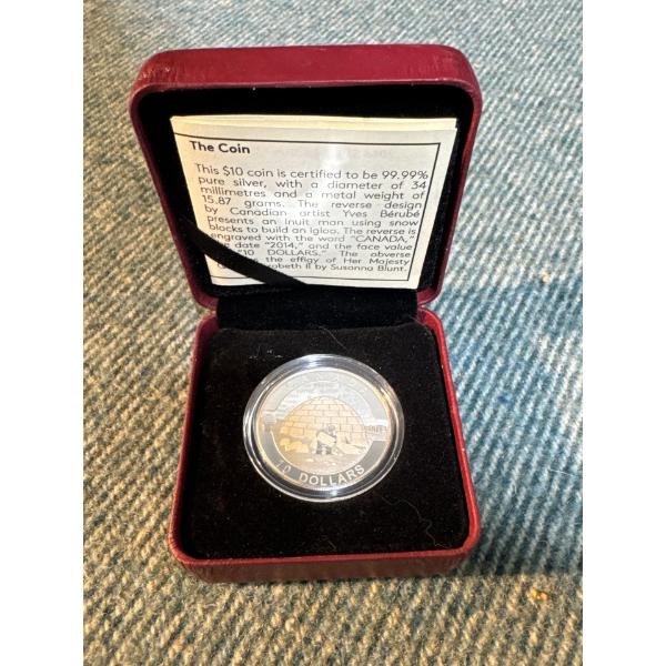 2014 $10 Sterling Silver Coin