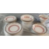 Image 11 : Chinastyle Fine Earthenware Simpsons (Potters) England "Debutante" Pattern