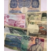 Image 2 : Around the World Bill Collection - England, Indonesia, Mexico; Plus US Federal Reserve Note Copy