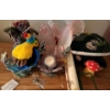 Image 1 : Home Decor: Plush Toucan 8 T,  Solar Flower Light, Candleholders, Food Cover and More!