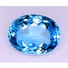 Image 2 : $19,350 Appraisal - 88.96 ct Cert. Royal Blue Topaz Gemstone