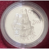 Image 2 : 2000 Les Voltigeurs de Quebec 5 Cent 92.5% Silver 5.35 Grams