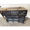 Image 1 : SANYO Stereo Amplifier Model JA 665, Stereo Tuner Model JT 266, Stereo Cassette Deck Model RD W266