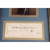 Image 2 : Joshua Chamberlain- Gettysburgh War Hero Photo and Personalized Cheque 1884 