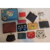 Image 1 : Vintage Pocket Banks - Genuine Leather Change Purses Beautiful Beadwork Skeleton Keys & More