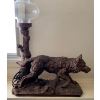 "The VIsion' by KYO Decorative Oil Lantern w/ Wolf 17L 