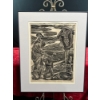 Image 1 : "End of Journey" Lithograph 22/30 18.5Wx25H