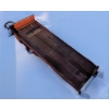 Image 1 : Vintage Rosebud Style Wooden Sled 47"Long