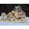 Image 1 : Hand Carving 'The Village' By David Winter 