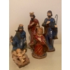 Image 3 : 6 Piece Ceramic Nativity Set 8T