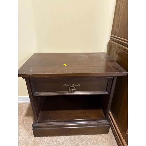 Wooden Side Table - 23W, 15D, 21T 